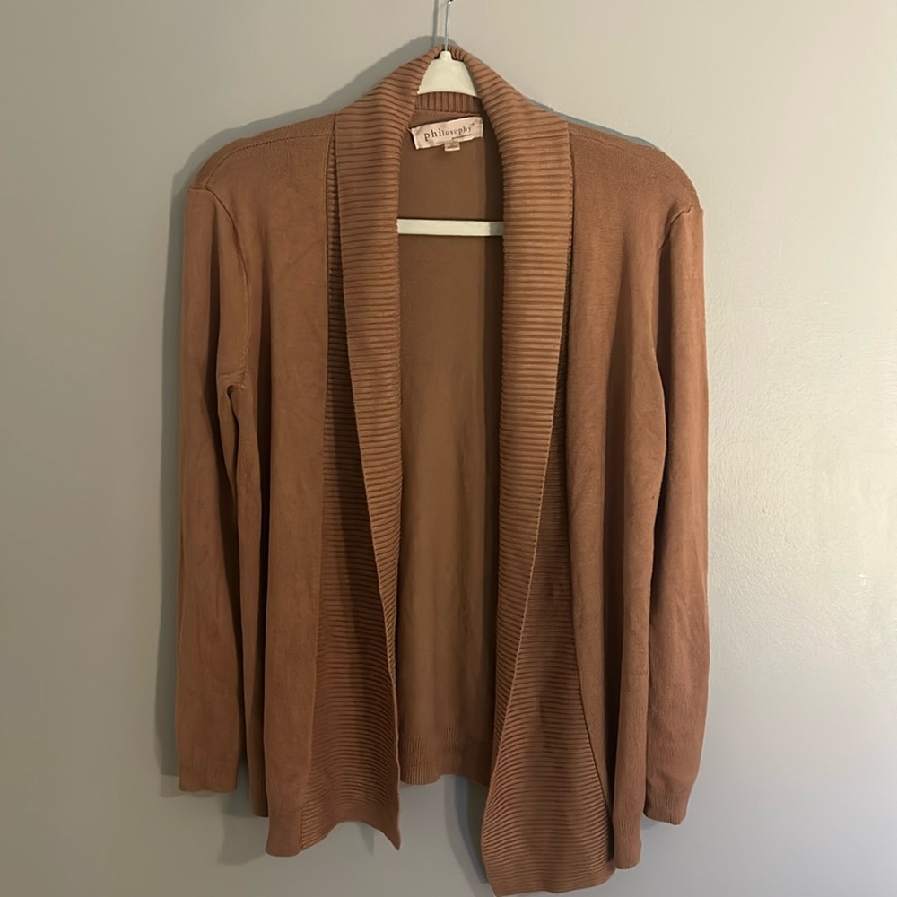 Philosophy Brown Cardigan